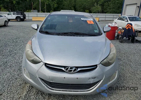 2012 Hyundai Elantra Gls from USA, damaged, VIN 5NPDH4AE0CH071685